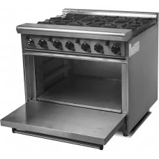 Плита газова 6-ти конфорочна GR6-36СЕ CustomHeat