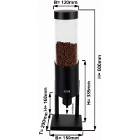 Диспенсер для мюслів - Ø 12 cm GGM Gastro