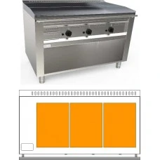 Гриль Тепан'які газовий Casta TEB3/120G