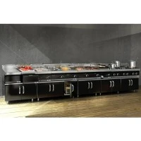Поверхня жарова електрична - гладка (8 кВт) GGM Gastro