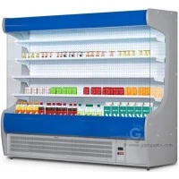 Холодильна гірка - 2,5 x 0,7 m - з 4 полиця GGM Gastro