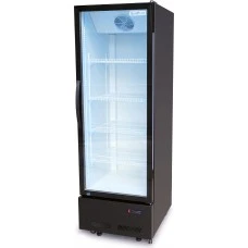 Шафа холодильна для напоїв GoodFood BC480NBW2LED чорна-біла