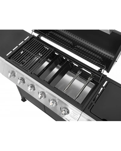 Газовий гриль LEHMANN VEGAS 12.8 kW 33.5 см x 72 см