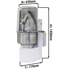 Тістоміс електричний ручного замішування - 68 Л/ 50 kg GGM Gastro