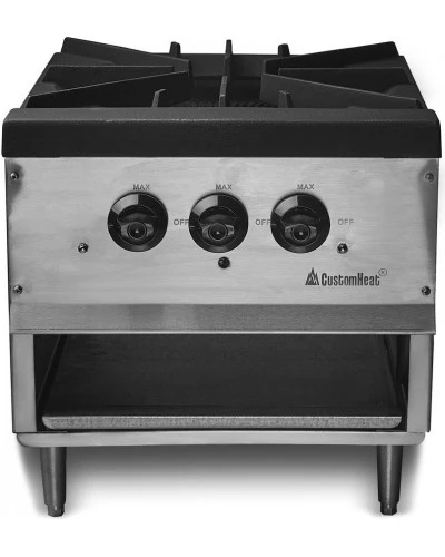 Плита газова 1-конфорочна (3-х контурна) G48CE CustomHeat