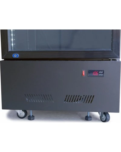 Шафа холодильна для напоїв GoodFood BC480NBB2LED чорна-чорна
