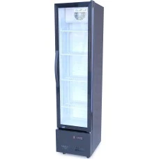 Шафа холодильна для напоїв GoodFood BC160NBW2LED чорна-біла
