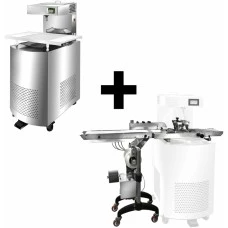 Темперуюча машина з краном -з полицею для глазурювання GGM Gastro