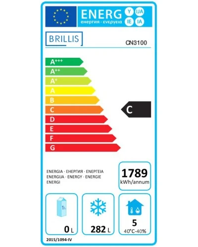 Стіл морозильний тридверний BRILLIS СN3100