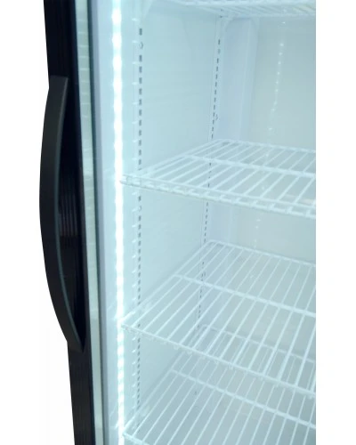 Шафа холодильна для напоїв GoodFood BC480NBW2LED чорна-біла