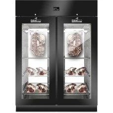 Шафа холодильна Meatico AC9618 STG GREEN MEAT 1500 BLACK PANORAMA