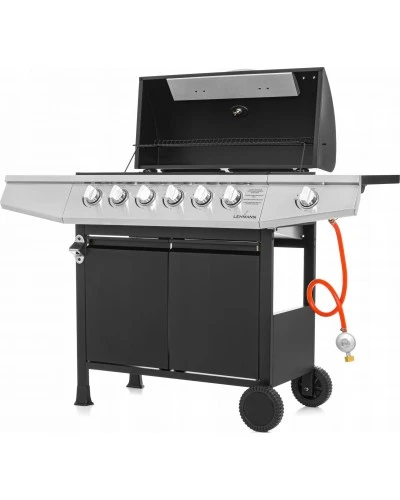 Газовий гриль LEHMANN VEGAS 12.8 kW 33.5 см x 72 см