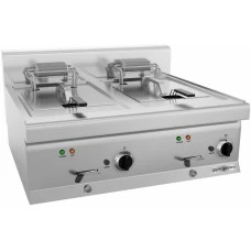 Фритюрниця електрична - 11,5 + 11,5 Л (18 kW) GGM Gastro