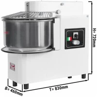Тістоміс (об`єм: 33 л- 25 кг/2 швидкості) 400 B GGM Gastro