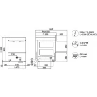 Cтаканомийна машина COMPACK X28E (Італія)