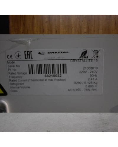 CRYSTALLITE 15 (600л) Морозильна бонета CRYSTAL S.A. Греція ЗНИЖКА !