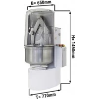 Тістоміс електричний ручного замішування - 80 Л/ 60 kg GGM Gastro