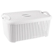 Кошик з кришкою Flexi 32 л білий