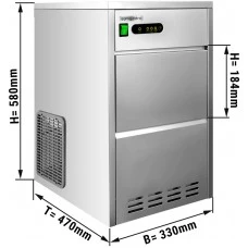 Льодогенератор - 24 kg / 24h GGM Gastro