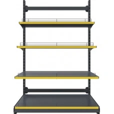Торговий стелаж TSR-4 (1815х1200) з розпорками