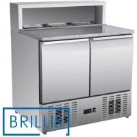 Стіл холодильний для піци дводверний BRILLIS PS900