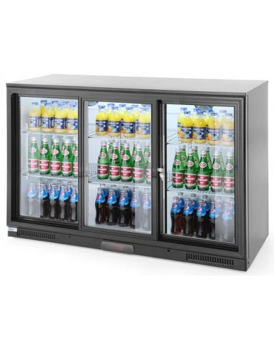 Шафа холодильна, розсувні дверцята 338 Л - 230V / 300W - 2/10˚C - 1335x500x(H)900 mm