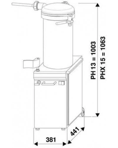 Шприц для ковбас PH13 (Dadaux)
