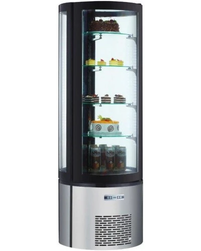 Вітрина холодильна кругла, 360 л, ø680x(H)1750 мм