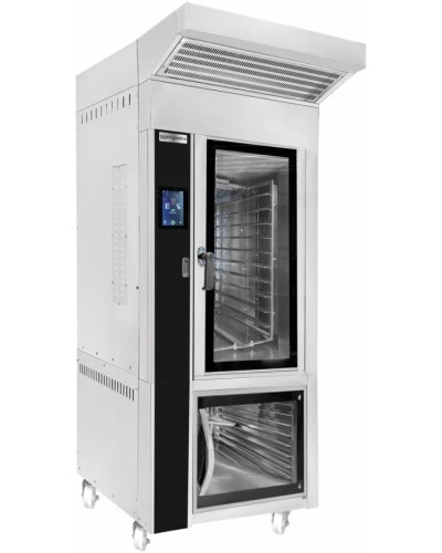Ротаційна піч для віпіканн 10x EN 40x60 - з рстійною шафою GGM Gastro