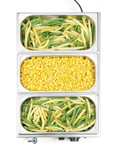 Марміт Kitchen Line зі зливним краном GN 1/1, 1200 Вт