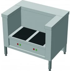 Марміт перших страв МСЕ-1 VSOP (дві полиці) СТАНДАРТ 304/Ст.3 1000