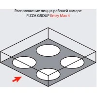 Піч для піци Pizza Group Entry Max 4 (380)