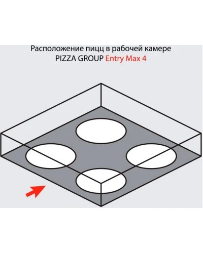 Піч для піци Pizza Group Entry Max 4 (380)