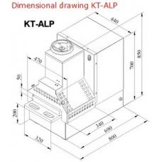 Прес для м'яса KT KT-ALP