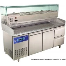 Стіл холодильний для піци 450л CustomCool