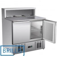Стіл холодильний для піци дводверний BRILLIS PS900