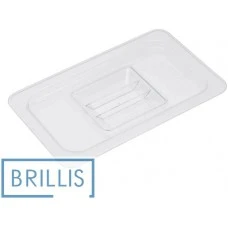 Кришка гастроємності BRILLIS із полікарбонату GN 1/9, прозора
