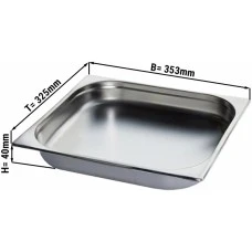 Гастроємність GN 2/3 - глибина: 40 мм GGM Gastro