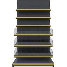 Кондитерський торговий стелаж FVSP-8 (2200х1200) комбінований