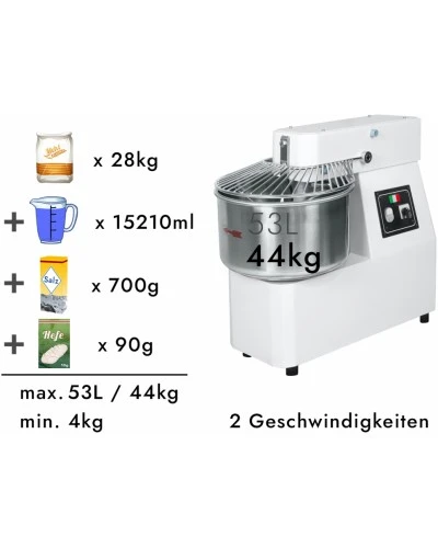 Тістоміс 53 л-44 kg /2 швидкості - 400 B GGM Gastro