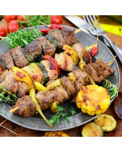 Поверхня жарова електрична - рифлена (4,8 кВт) GGM Gastro