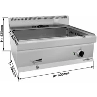 Марміт Bainmarie 2x GN1/1 GGM Gastro