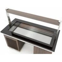 Салат-бар холодильний - 2,0 x 1,0 м - 5x GN 1/1 GGM Gastro