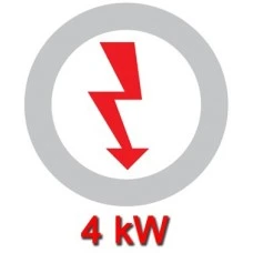 Поверхня жарова електрична - гладка (4 кВт) GGM Gastro