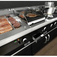 Поверхня жарова електрична - гладка (4 кВт) GGM Gastro