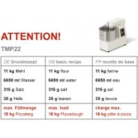 Тістоміс 22 літри / 18 kg - 400 В GGM Gastro