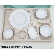 Термопіднос на 6 відділень, 540 x 380 x 120 mm