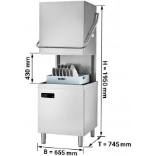 Посудомиючна машина купольна 7,1 kW - GGM Gastro