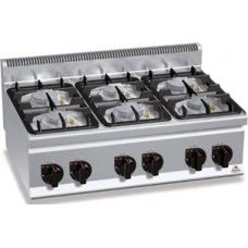 Плита газова Bertos G6F6BPW