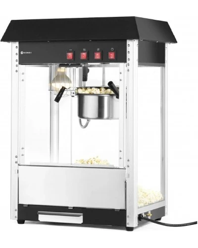Апарат для приготування попкорну, HENDI, чорний, 230V/1500W, 560x420x(H)770mm
